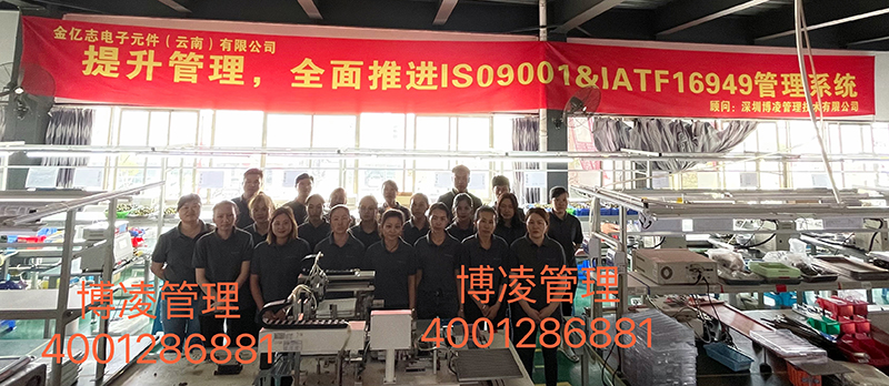 金億志電子元件(云南)有限公司攜手博凌管理共同推進IATF16949汽車行業(yè)質量管理系統(tǒng)